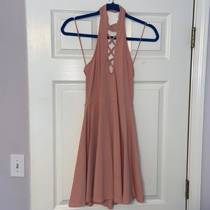 Express backless women’s dress